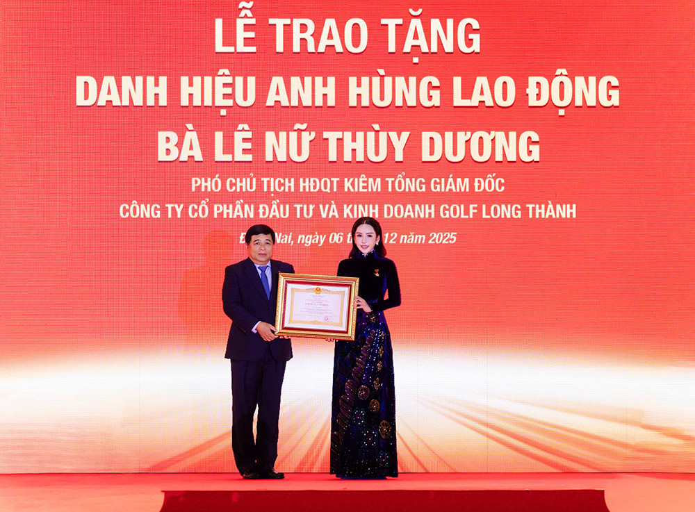 Anh hùng Lao động Lê Nữ Thùy Dương: Hạnh phúc được cống hiến cho xã hội những giá trị thiết thực
